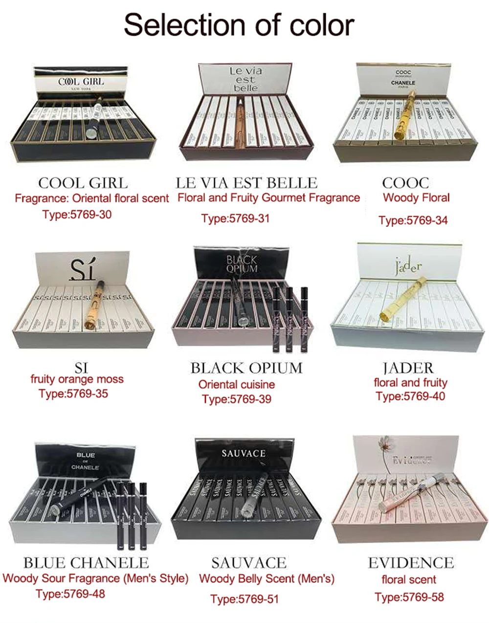 High Quality Test Tube Perfume 35ml Vietnam Men And Women Portable Perfume Sample Thailand Small Fragrance Lasting Fragrance