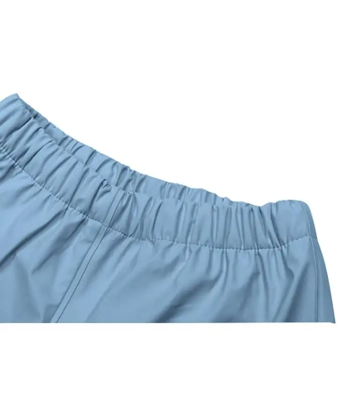 2024 PU Waterproof Girls Rain Fleece Warm GirlsTrousers Sport Velvet Children Tights Outdoor Winter Thermal Kids Loose Overalls