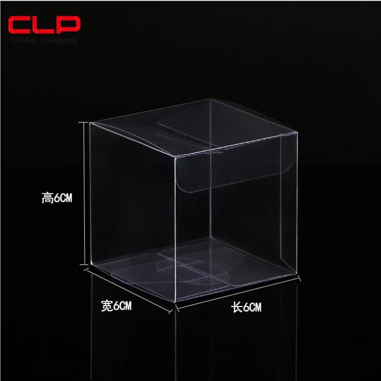 Customized wholesale acid-free acetate transparent PVC PET transparent packaging gift plastic boxes with large discounts
