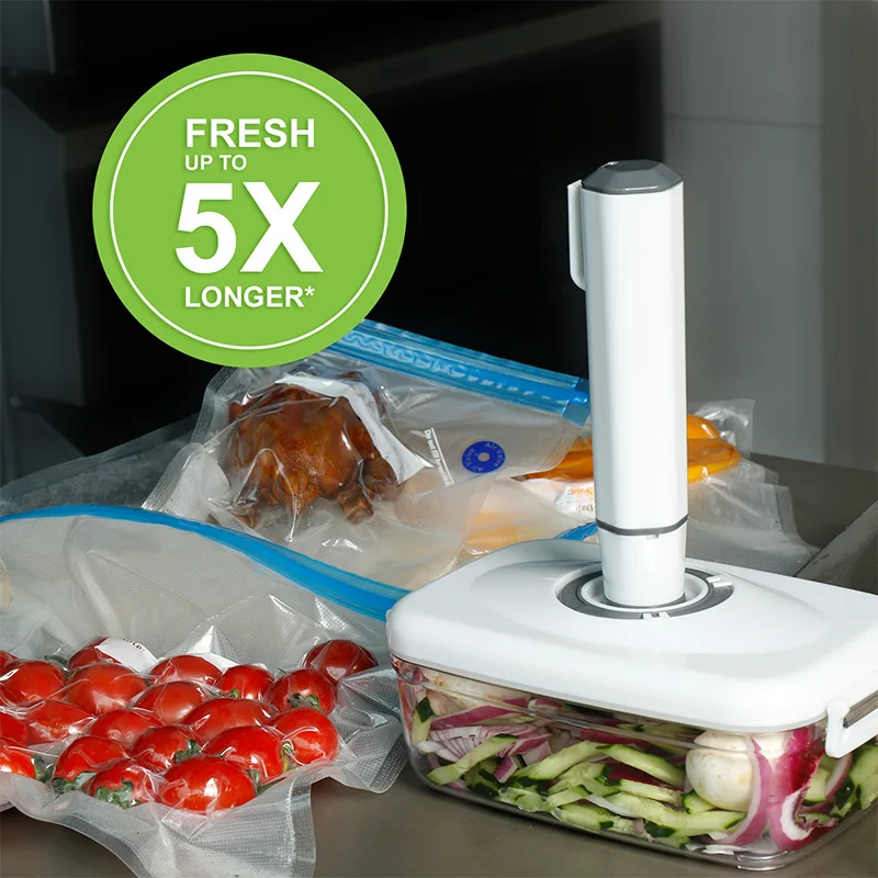 OOTD Electric Handheld Vacuum Sealer Rechargeable Commercial Mini Vacuum Sealer for Food Storage