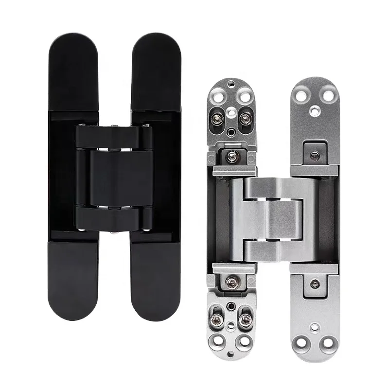 150*25 Wooden Door Adjustable Concealed Hidden Heavy Duty 180 Degree Zinc Alloy Door Hinge