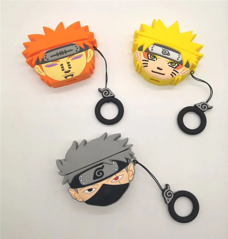 
For air pod 1/2 /3 Fashion cartoon No Face Man Earphone cover For apple silicone airpods case 3D 