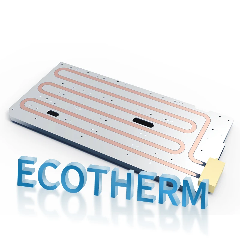 factory Aluminum Liquid Cooling Plate Water Electrical Cooling Plate water cooling plate