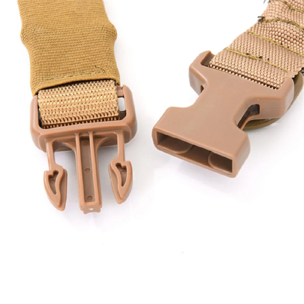 Tactical One Single Point Gun Rope Quick Release Buckle Gun Sling Molle Shoulder Strap