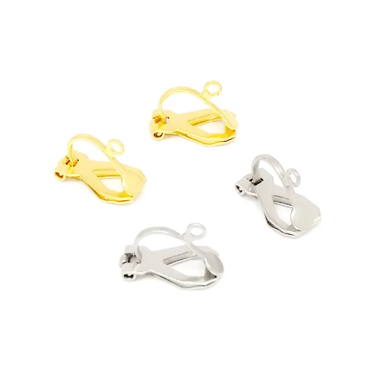 non-piercing painless Accessories Stainless Steel French ear clip For Earring