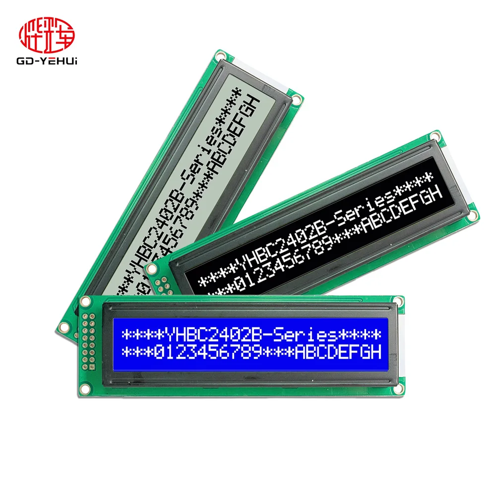 Good Display Effect Cheap Price White/Black Character 5V 3.3V Power Supply Drive 20X02 Characterlcd 24x2 LCD Display Module