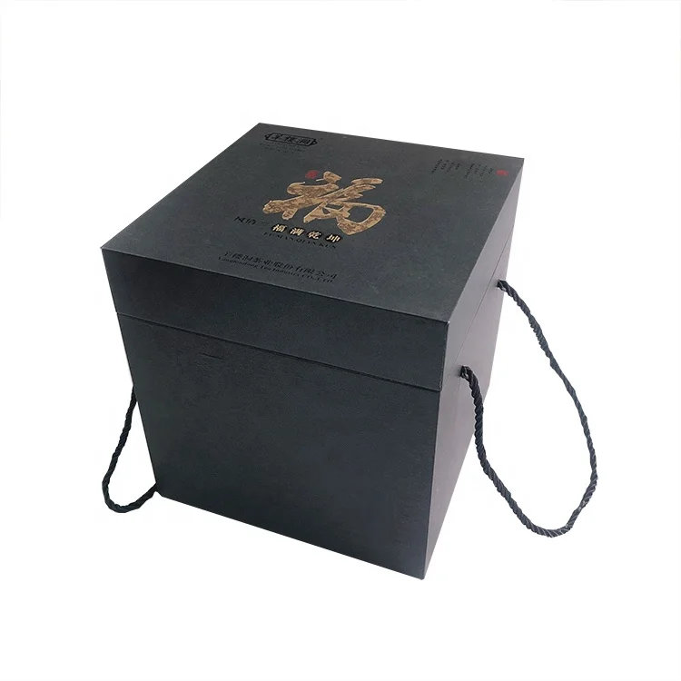 
 Индивидуальный дизайн роскошные большие картонные упаковочные золотые фольгированные подарочные коробки для чая  