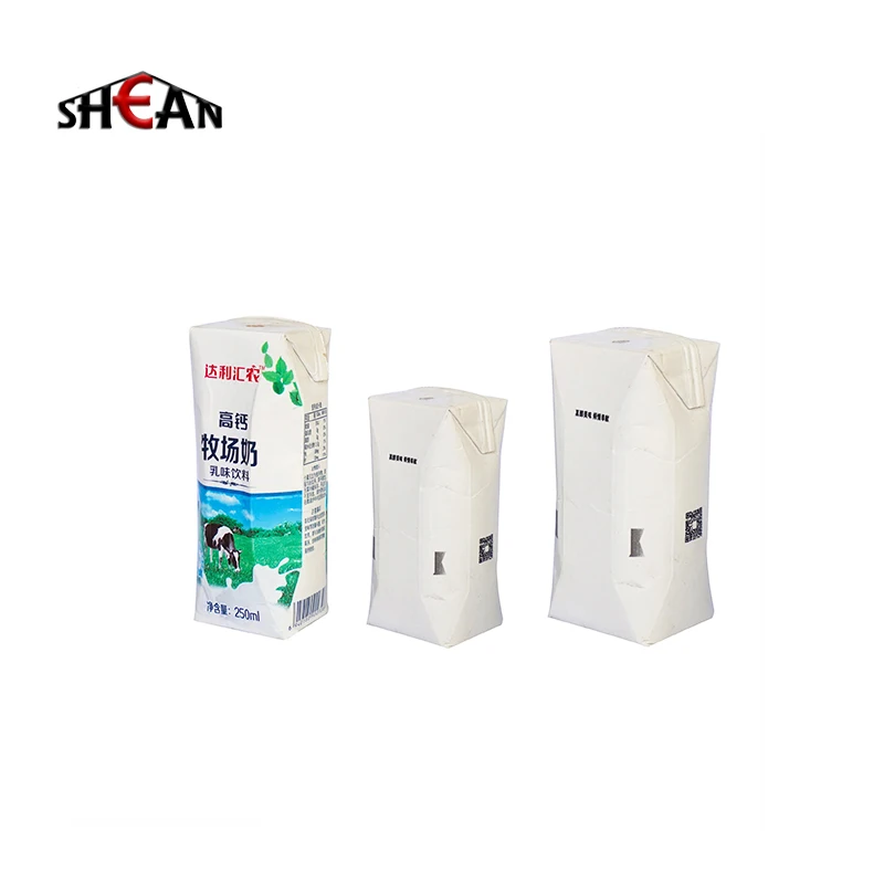 Aseptic 125ml - 1000ml  packaging materials Packing Paper  Carton Package paper for fruit juice  box