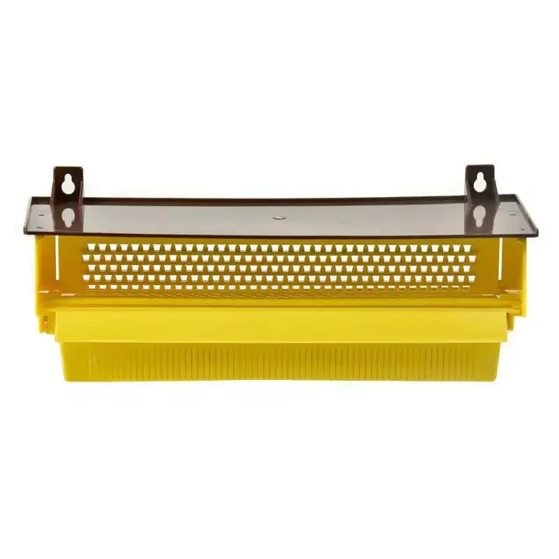 simple pollen collector beekeeper with wood pollen trap for plastic pollen trap
