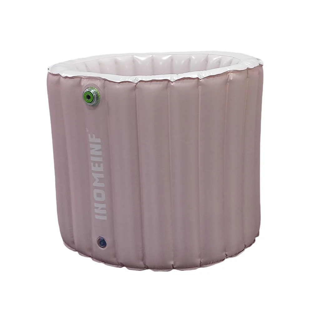 Portable  eco-friendly outdoor home use inflatable  Ice Bath Bathtub with built-in pump