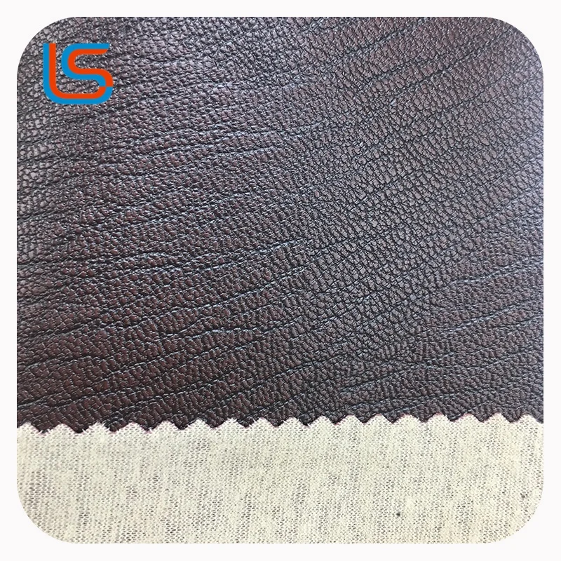 
factory wholesale artificial synthetic pvc vinyl leather for sofa 