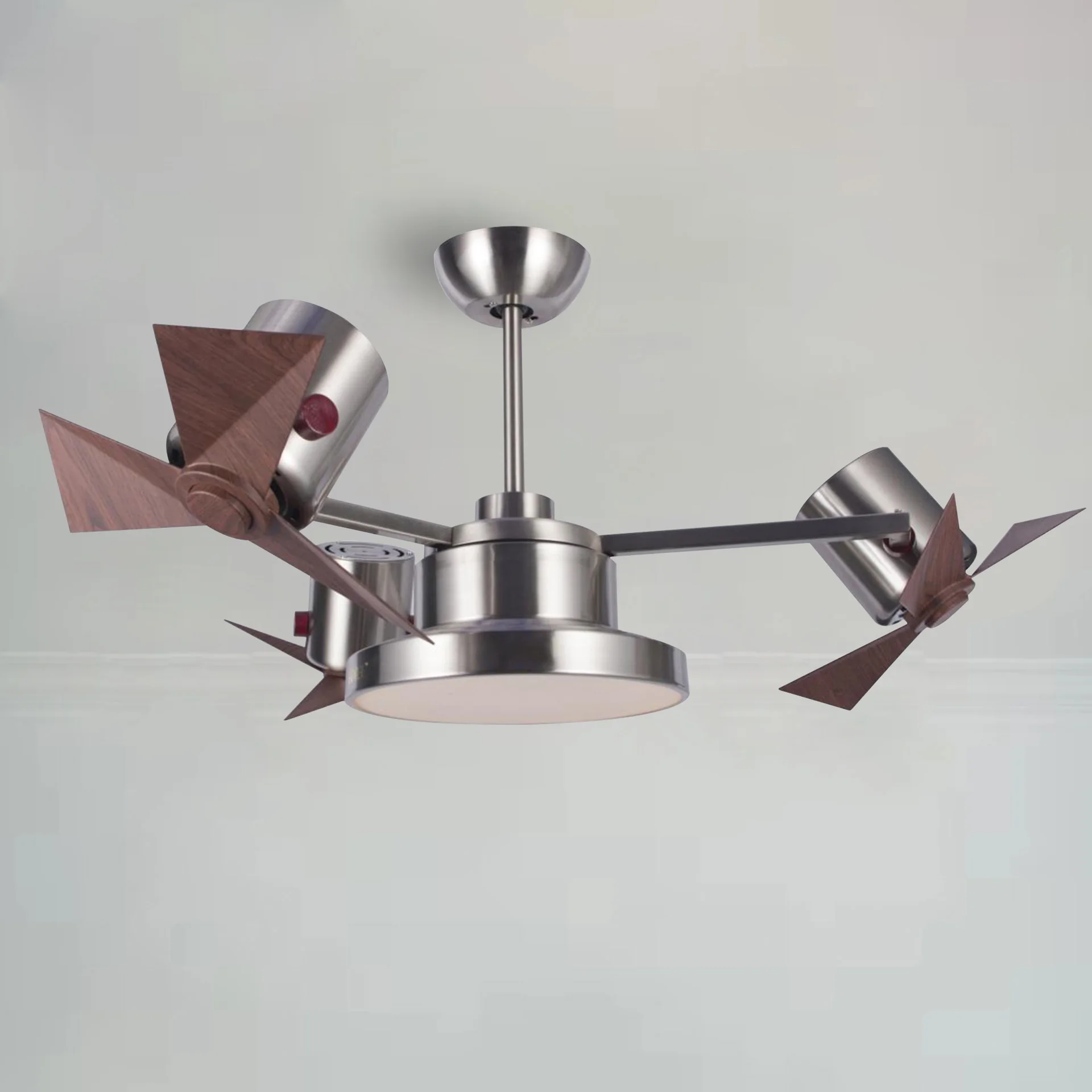 Creative Silent Function Ceiling Fan Remote Control 110v-230v Livingroom Home Office Chandelier Light