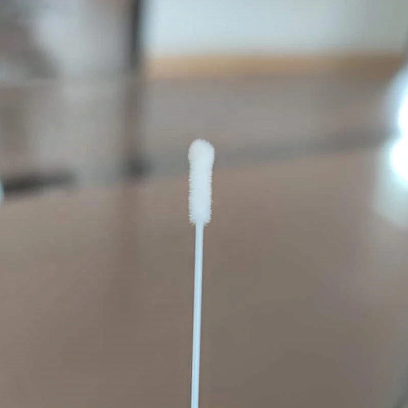 Новый дизайн, стерилизованный детский педиатрический тампон для коллекции носа с Флокированным нейлоновым наконечником