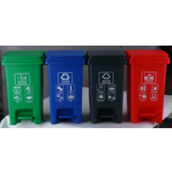 Clinic waste bin/ Hospital garbage container with wheels