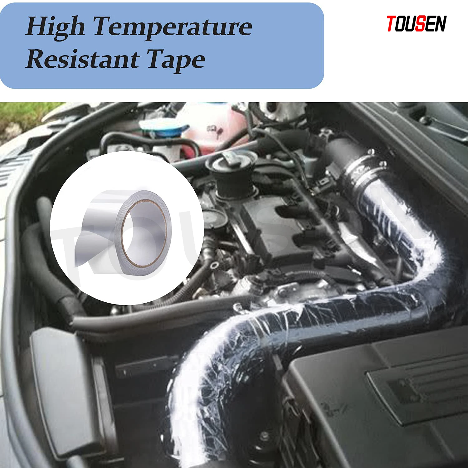 custom pressure sensitive adhesion anti rust waterproof aluminum tape Aluminum Air Duct Tape Aluminum foil adhesive tape