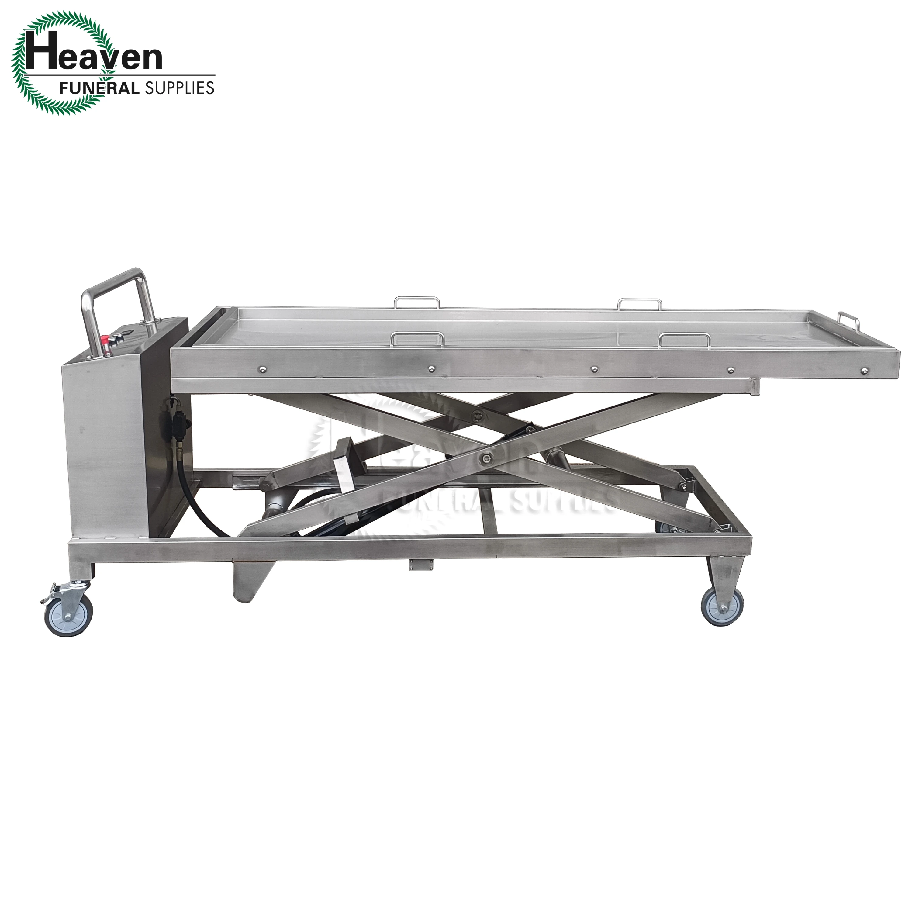 Mortuary Lift Funeral Equipment Mortuary Body Lifter Trolley Dead Body Lifting Machine for Mortuary