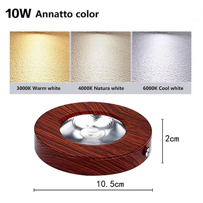 LED surface mount ceiling light COB 3w 5w 7w 10w  15W  Home lighting and commercial lighting all applicable