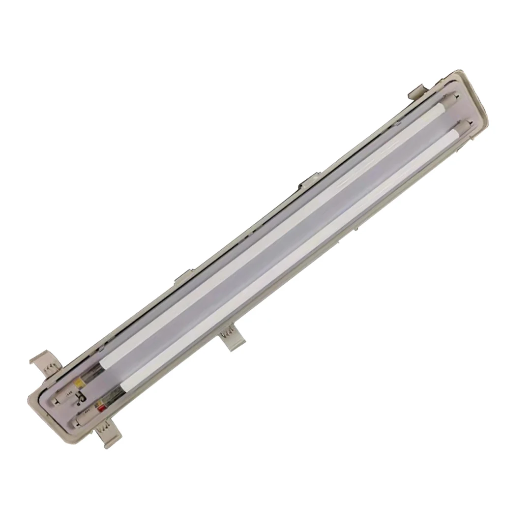 BYS IP65 2*18W T8 Explosion Proof Fluorescent led Light Explosion & corrosion Proof  linear Light Fixture