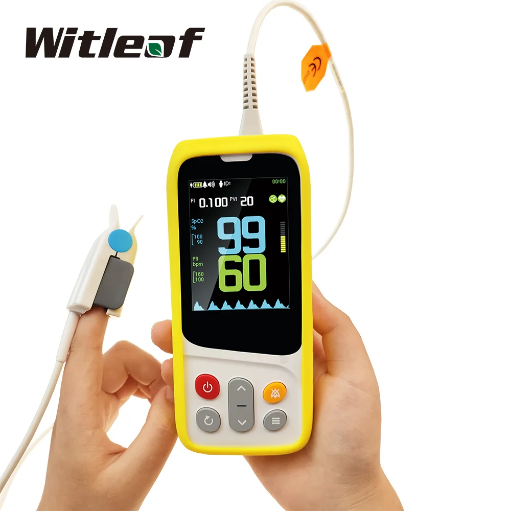 Manufacturer CE Portable Handheld Palm Neonatal Pulse Oximeter Handheld Pulse Oximeter