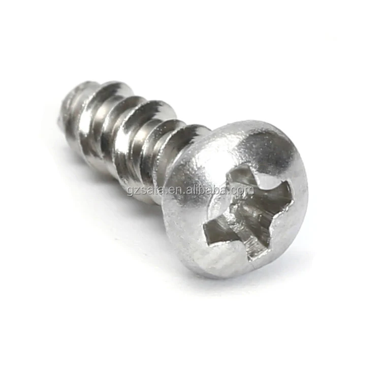 Mcmaster Carr High-Strength 410 Stainless Steel Phillips Rounded Head Thread-Forming Screws for Brittle Plastic
