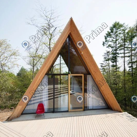 Сборный дом со стальной рамой, хижины, курорт, коттедж, дом, сад, коттедж, деревянная кабина, комплекты, мини-дом с рамкой