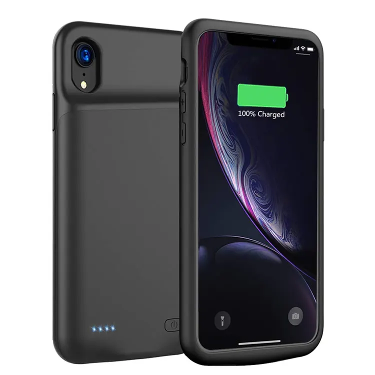 Высококачественный 5000mAh Мягкий ТПУ Смарт-аккумулятор зарядное устройство для Iphone X/XS/XR/XS