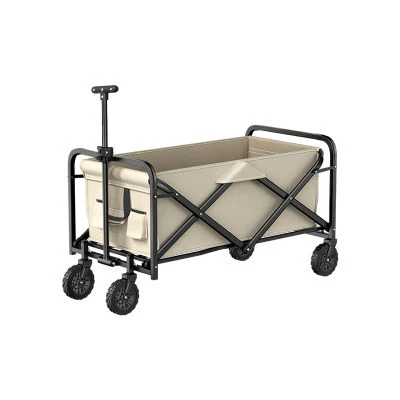 Outdoor camp car Portable picnic cart foldable camper van Stall cart raise camper van