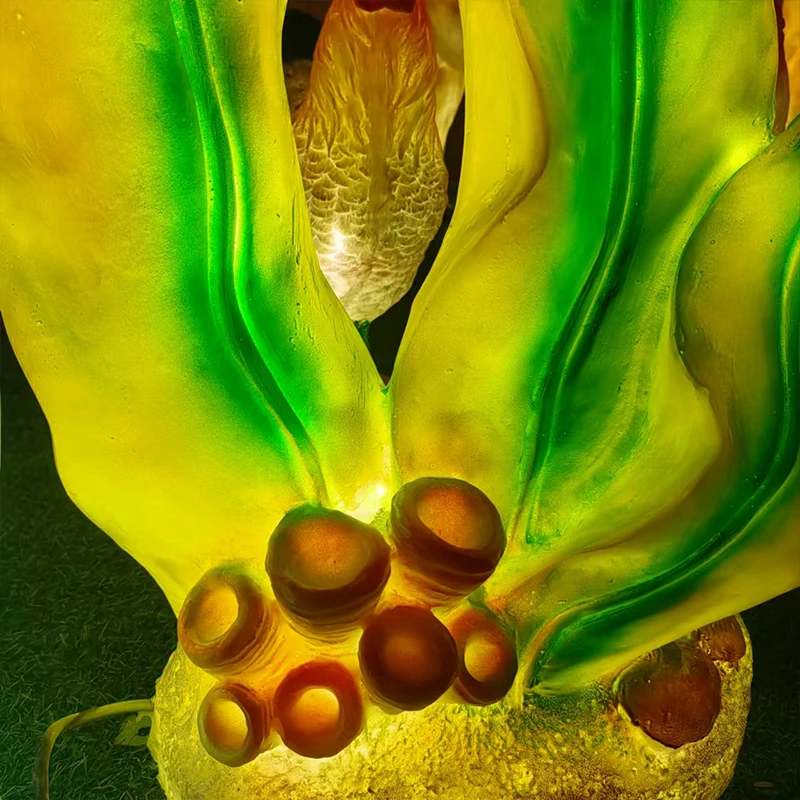 Yeenoo garden landscape sea glass lamp waterproof 10w white warm-white fiberglass simulation sea world lighting decor for park