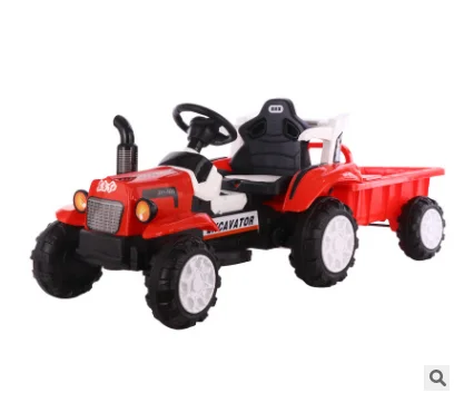 Worldwide wholesale double motors hydraulic dump kids electric tractor