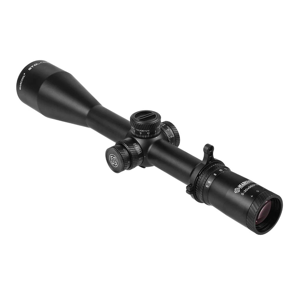 Marcool Stalker 5-30x56  True 5x Magfinication Scope Hunting Tactical Compact 30mm Tube HD Lens Transmission 89%