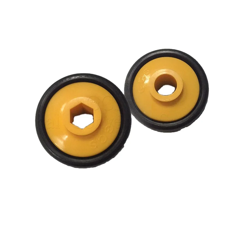 GCS Standard Mould Round And Hex Conveyor Roller Nylon Bearing House End Cap