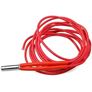 China industry electric 30w 100w 12v 12 volt water dc resistance cartridge heater heating element 158 mm factory