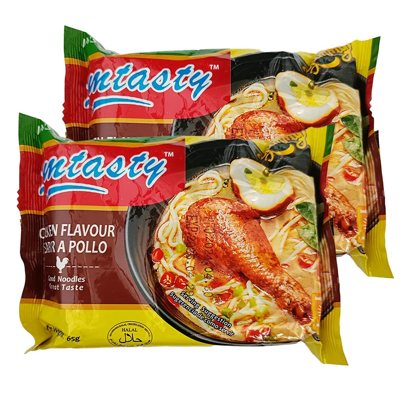 85g independent bag export instant noodles wholesale Lamian Noodles chicken and beef ramen halal instant noodles