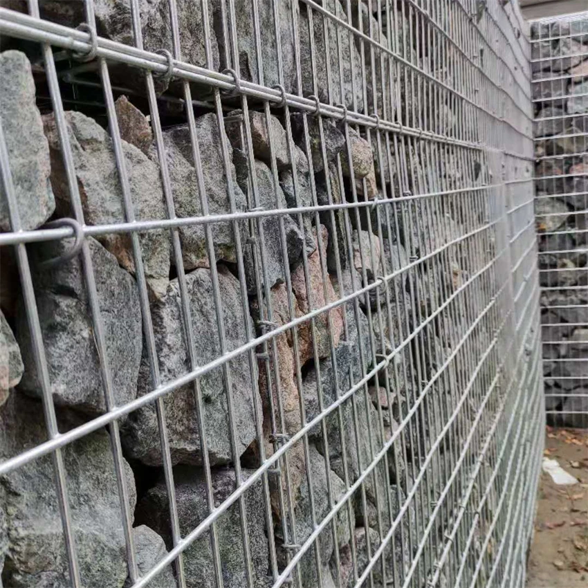 High Quality Manufacturer Hot Dipped Galvanized Stone Cage Gabion Box Rock