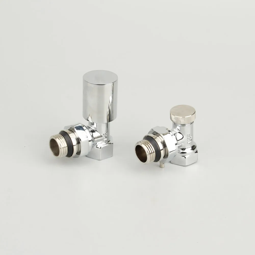 Brass Chrome Manual Forged Deluxe Radiators ValvesJ