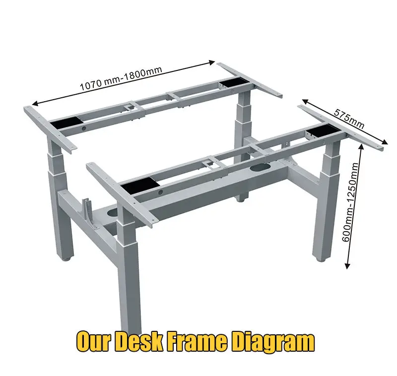 Nate 4B3 Initialization Reset Process OEM ODM Furniture Electrically Adjustable Computer Table