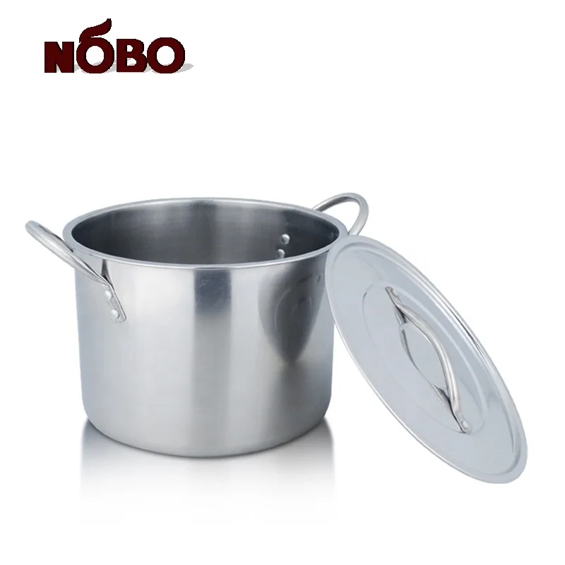 American high soup pot cookware set 4 piece stainless steel cooking cauldron