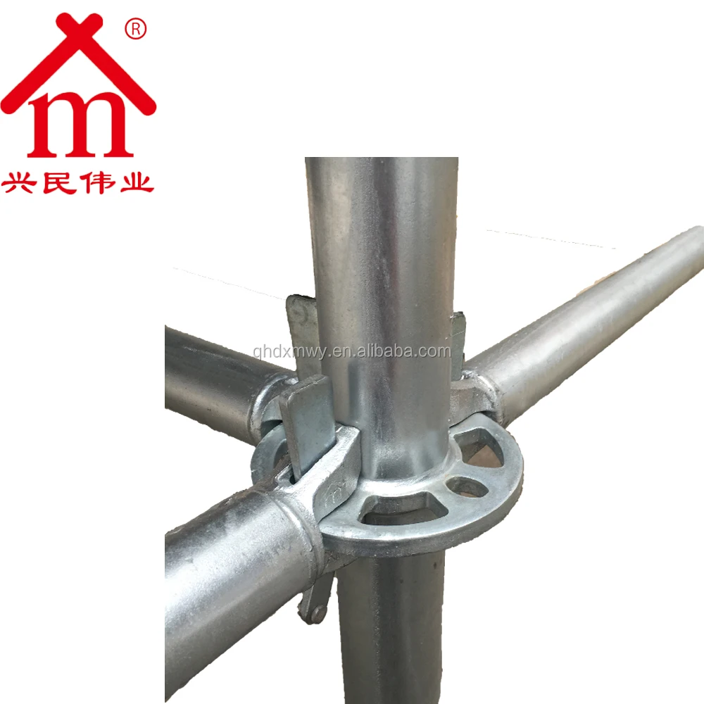 International Standards Layher steel Ringlock Scaffolding System Hot Dipped Galvanized