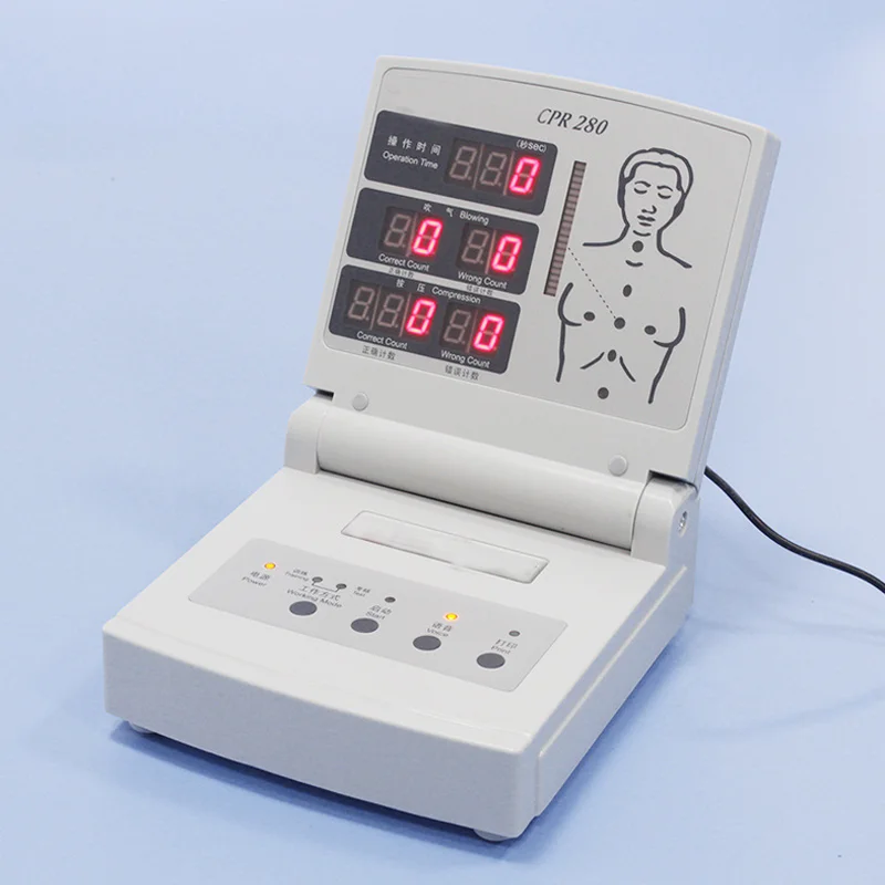 CPR 280 Human cpr simulation automatic electronic full body first aid medical mannequin