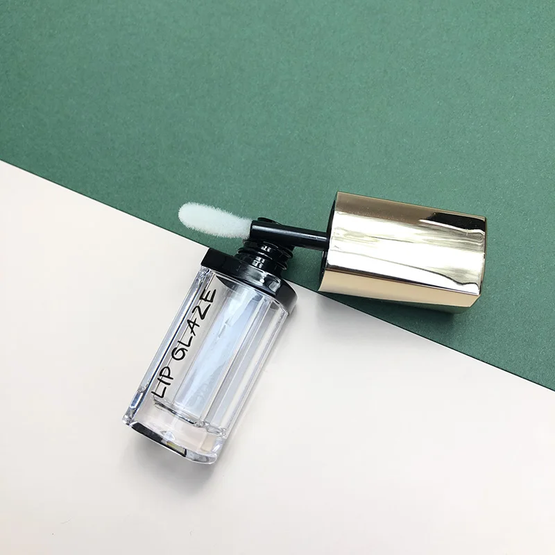 Customize squeeze lip gloss tube packaging private label makeup lip gloss tube label custom 8 ml lip gloss tubes