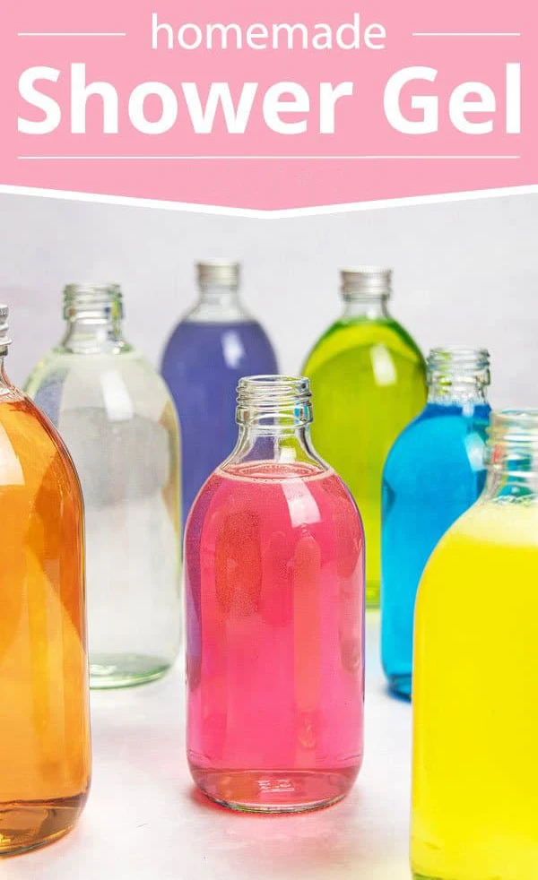 Wholesale custom DIY plant extract essence shower gel Handmade fruity and spicy scent  body wash in glass bottles