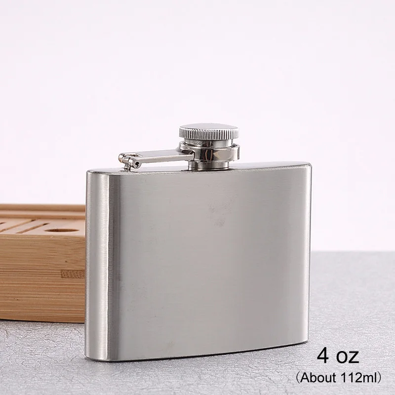 Stainless Steel Wine Whisky Pot Bottle Hip Flasks Drinker Alcohol Bottle Portable Drinkware