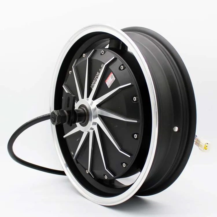 DC hub motor 1500W 48V 14 inch low speed electric wheel hub motor for electric motorcycle