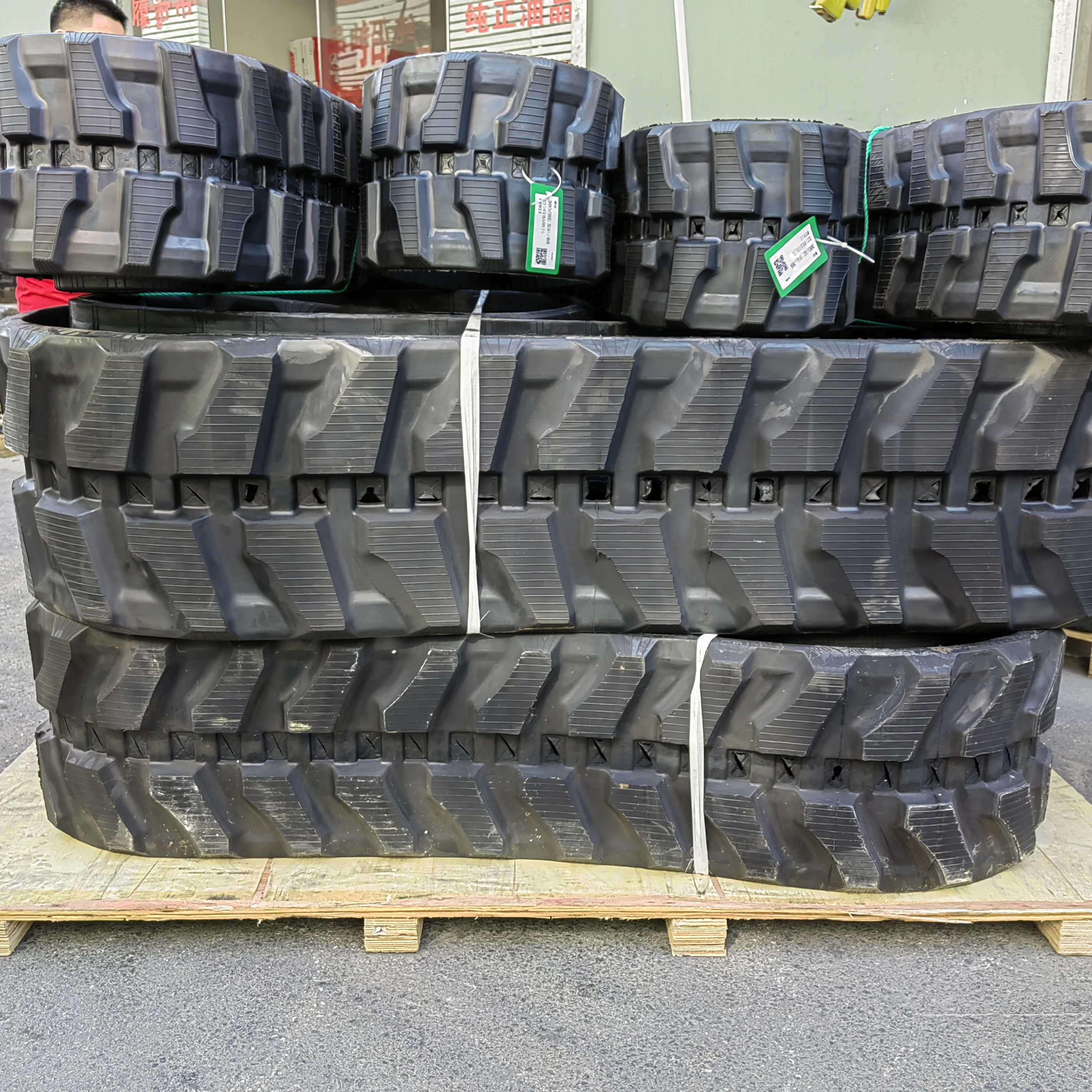 EC55 EC58 400x72.5x74W mini excavator rubber track