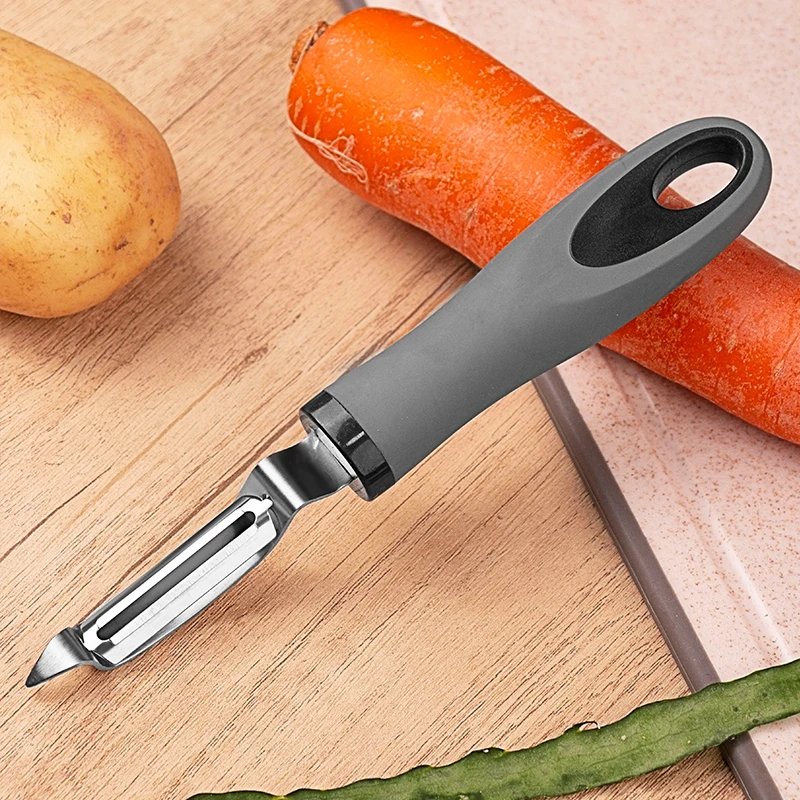 High Quality Steel Metal Potato Peeler Knife Kitchen Gadgets Cutting Vegetables Tools Cleaning Fruit Vegetable Cutter Grater