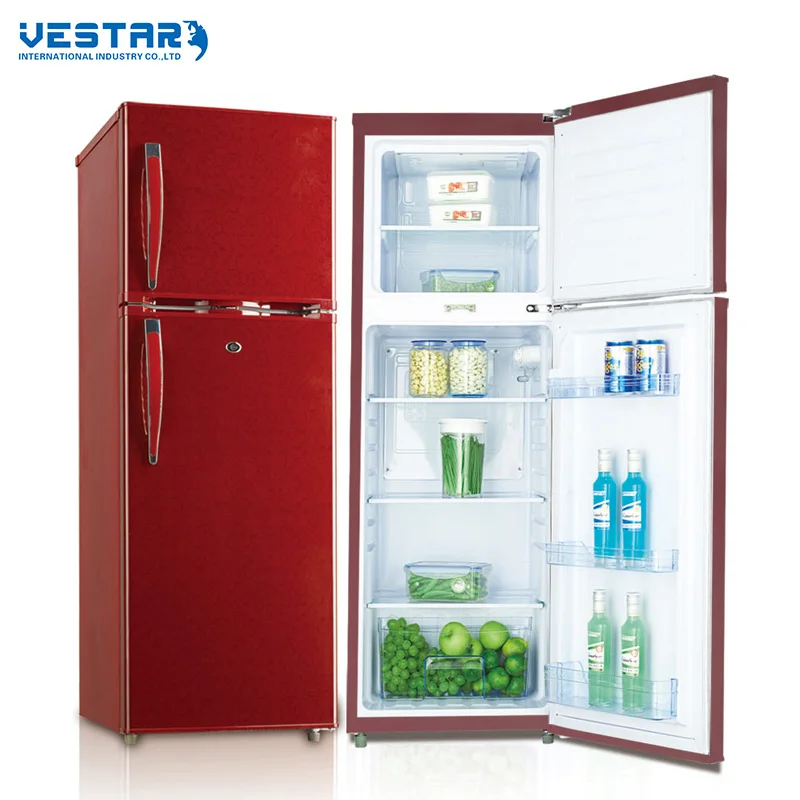R600a Double door multifunctional stainless steel fridge made in China