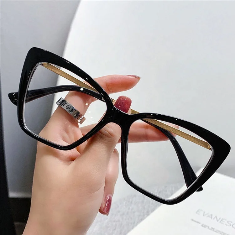 Custom Butterfly Frame Fashion Computer Glasses Cat Eye Anti Blue Light Men Women Glasses