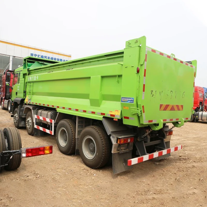 Подержанные самосвалы в хорошем состоянии Япония Shacman howo Faw 40 8x4 тонны самосвал