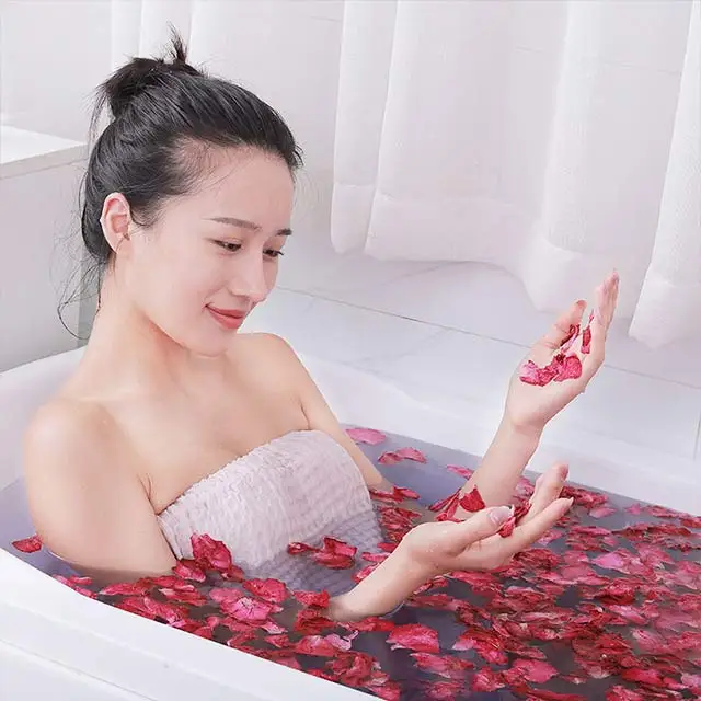 Wholesale Organic Dry Rose Flower Petals  Natural  Red Dried Petals Whitening Effect Bath Body Care