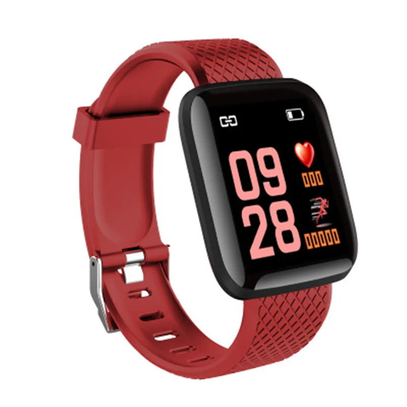 
Waterproof Smartwatch 116 Plus Smart Watch New Hot Selling Popular Sport Ios Heart Rate Tracker Android Fitness Tracker ROHS TFT 
